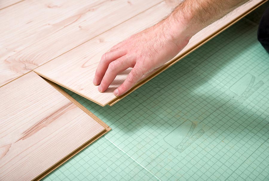 The best impact sound insulation for parquet, vinyl flooring and laminate